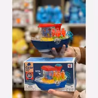 قایق اسباب بازی موزیکال وارداتی چراغدار