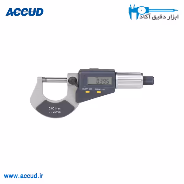 میکرومتر دیجیتال 125-100 Accud (آکاد) مدل 312-005-02