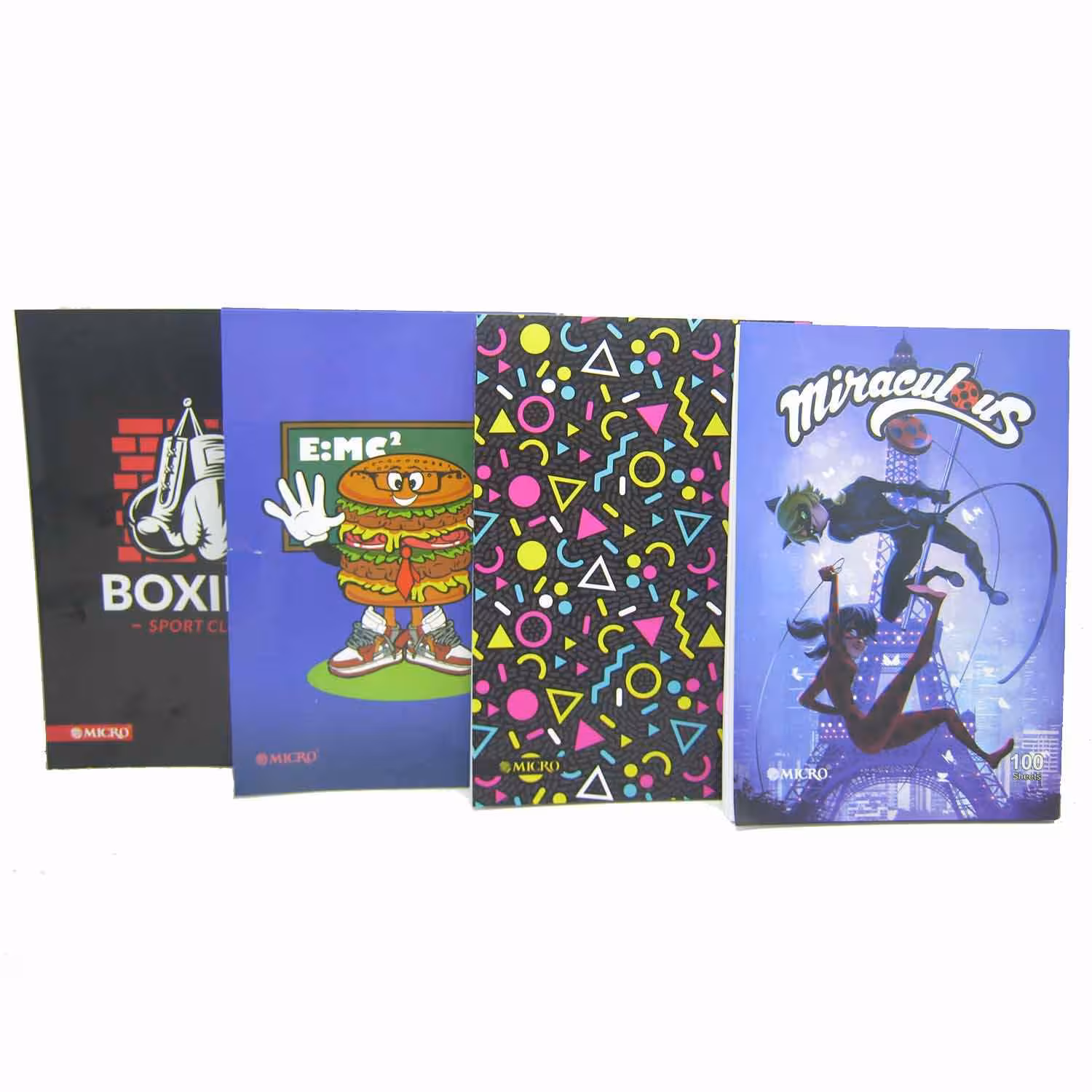 دفتر100برگ خطی منگنه ای میکرو