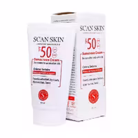 کرم ضدآفتاب SPF50 پوست نرمال تا مختلط اسکن اسکین ( رنگی )