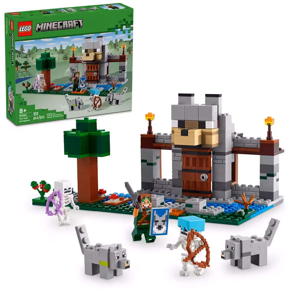 لگو Minecraft مدل 21261 The Wolf Stronghold