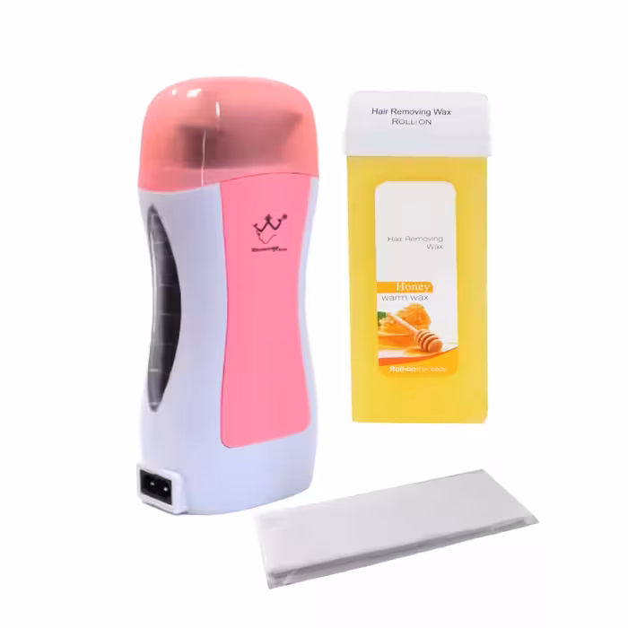 دستگاه موم گرم کن کونسانگ مدل 001 به همراه موم مدل 001 و پد اپیلاسیون مدل 001 بسته 10 عددی