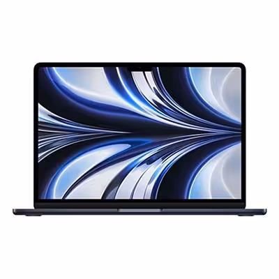 لپ تاپ 13.6 اینچی M2 اپل مدل MacBook Air MLY33 2022  ظرفیت 8/256G رنگ میدنایت