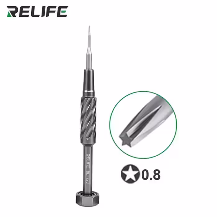 پیچ گوشتی ستاره ای آیفون (5پر) RELIFE RL-728 0.8