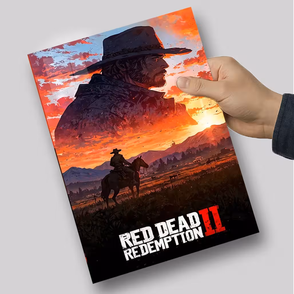 متال پوستر بازی رد دد