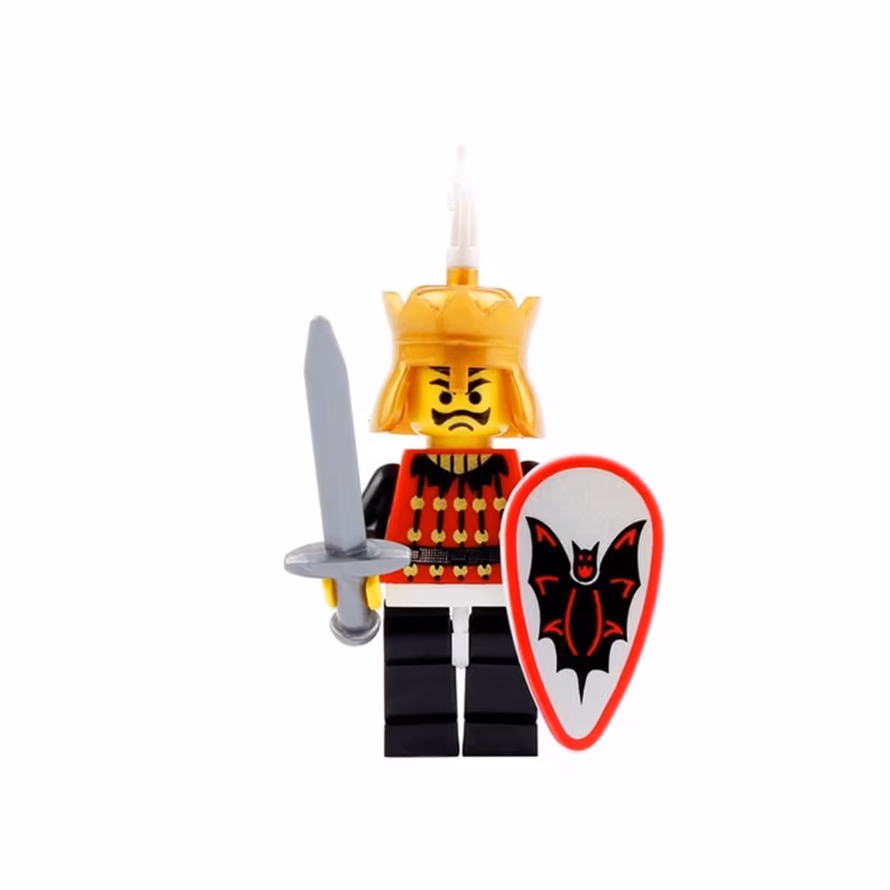 لگو مینی فیگور مدل سرباز کلاه خود طلایی