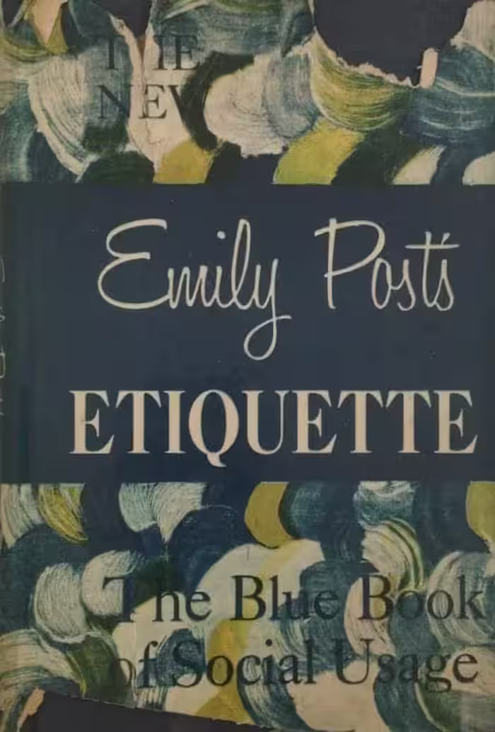 Etiquette | Emily Post