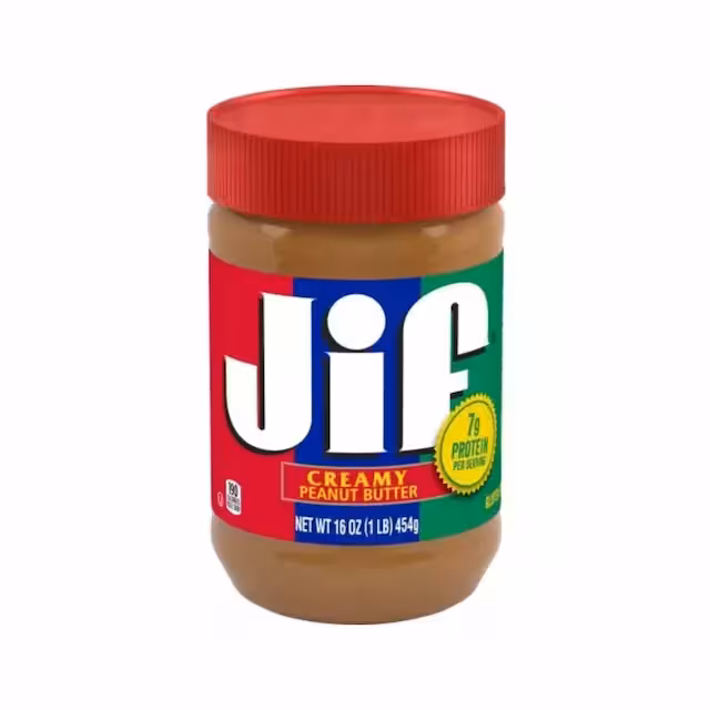 کره بادام زمینی جیف قرمز