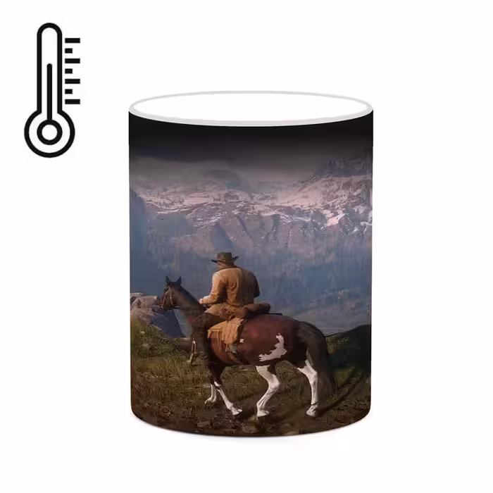 ماگ حرارتی   بازی رد دد Red Dead Redemption II کد mgh30044