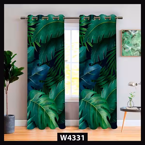 پرده چاپی هاوایی کد W4331