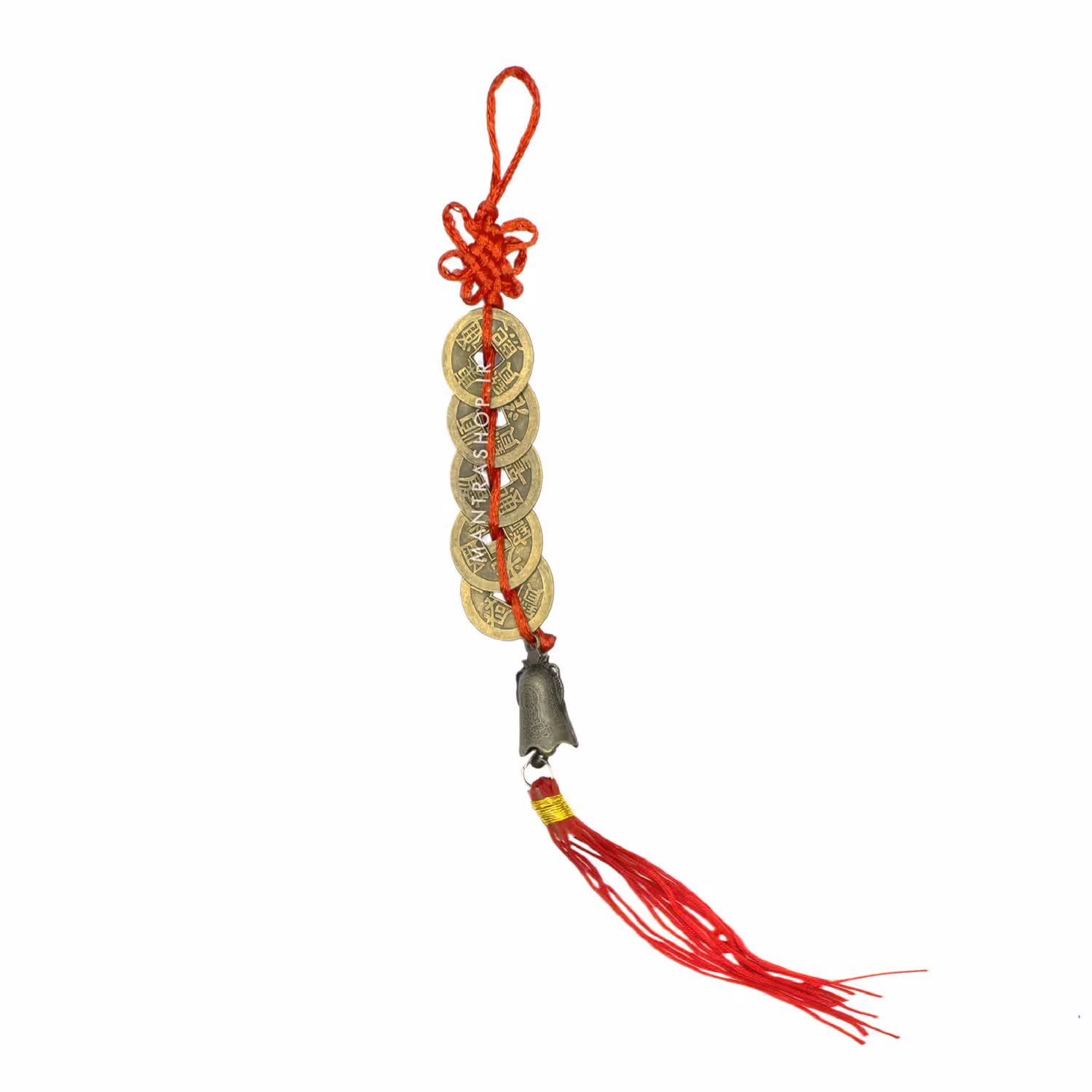 سکه ثروت چینی 5 عددی زنگوله دار کد 109