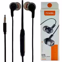 هندزفری   novax    مدل   E15    ( فاقد گارانتی )