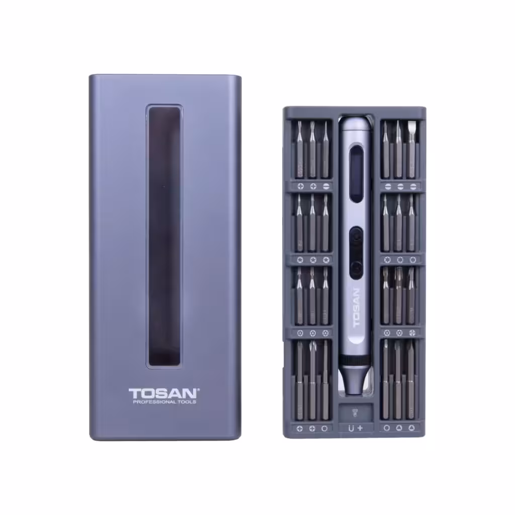 پیچ‌گوشتی الکترونیکی 3.7 ولت توسن مدل 9001