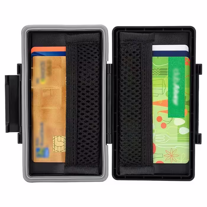 کیس کارت ایمن در برابر سیستم RFID جی جی سی مدل JCR-WA1