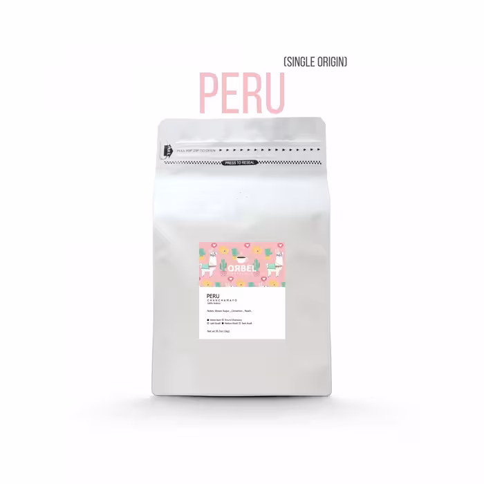 دانه قهوه اربل مدل پرو سینگل اورجین 1 کیلوگرم