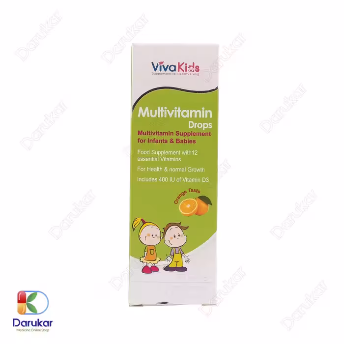 قطره مولتی ویتامین ویواکیدز 30 میلی لیتر