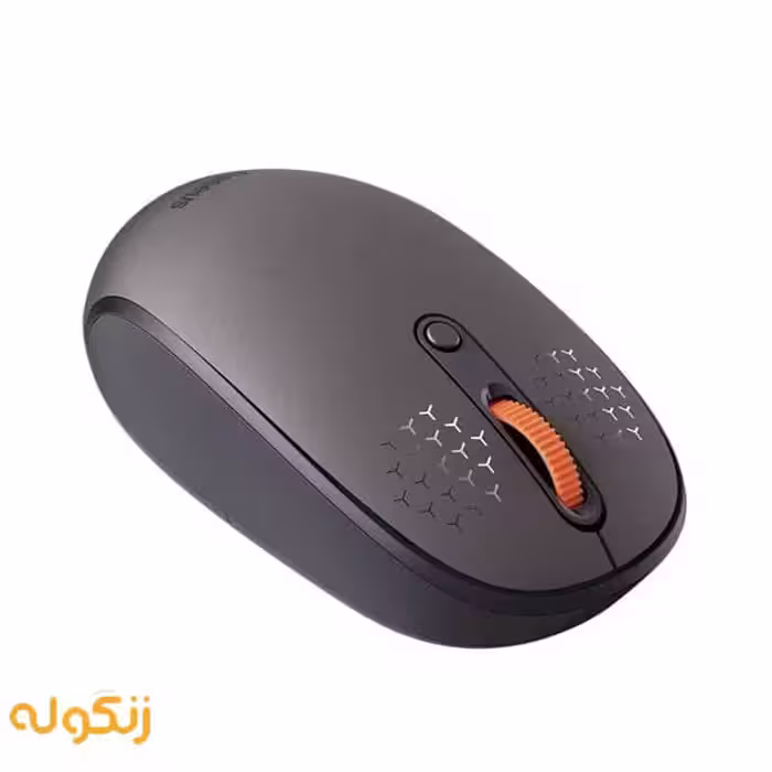 ماوس بی سیم‌ بیسوس مدل Baseus F01A Wireless Mouse Frosted Gray - زنگوله