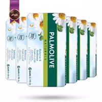 6 بسته صابون پالمولیو Palmolive مدل تعادل و نرمی Balance & Softness پک 6تایی  (اورجینال)