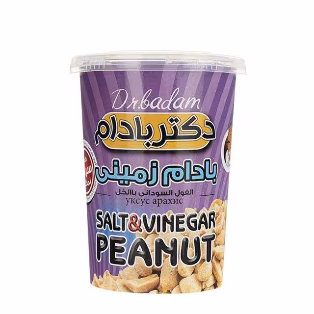 بادام زمینی با طعم سرکه نمکی دکتر بادام 260 گرمی