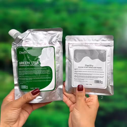 ماسک لاتکسی دوفاز چای سبز دانژه حجم 500 گرم – Danzhe Green Tea Two-Phase Latex Mask