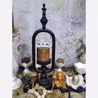 شمعدان دکوری رومیزی پلی استر