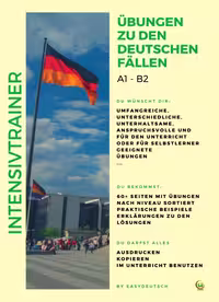 کتاب آلمانی Intensivtrainer ubungen zu den deutschen fallen A1 B2