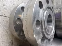 فلنج گلودار 3 اینچ دابلکس استنلس استیل RTJ رده 80 کلاس 1500  B16.5 از جنس  A SA182/F51