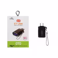 تبدیل ET-LINK USB3.0 OTG Type-C – مشکی