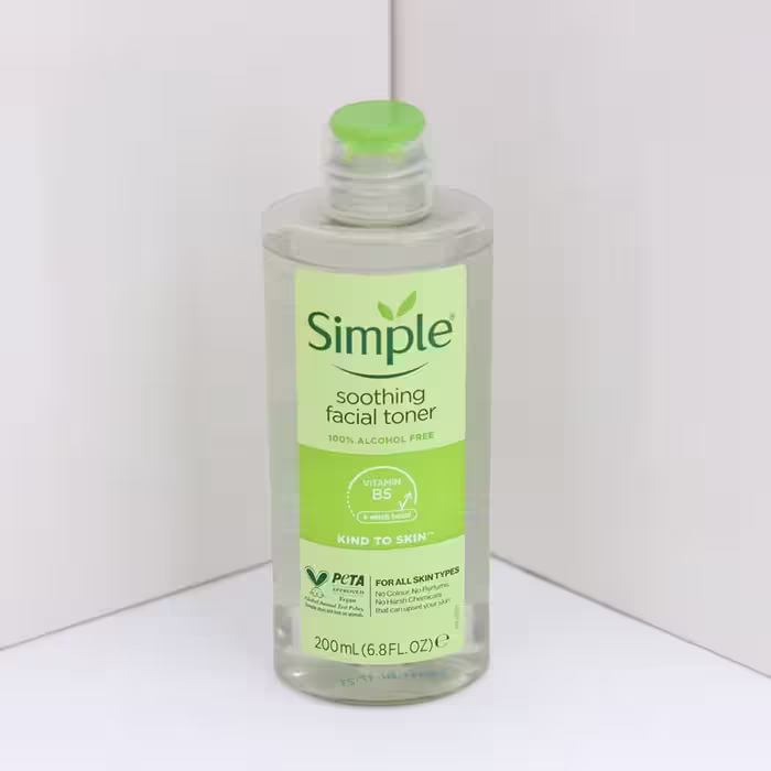 تونر سیمپل مدل kind to skin حجم 200 میل 91054