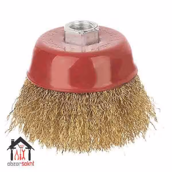 فرچه سیمی کاسه ای 7.5 افشان