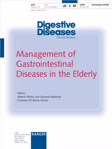 خرید و دانلود نسخه کامل کتاب Management of Gastrointestinal Diseases in the Elderly