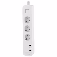 محافظ برق USB دار هادرون مدل P323 با کابل 1.8 متری
