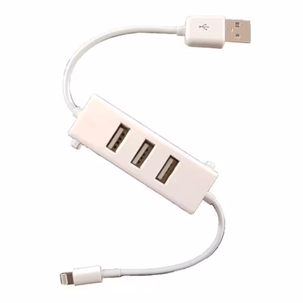 هاب 3 پورت Lightning / USB 20 ویپرو