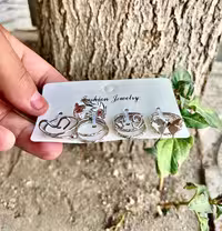 انگشتر فشیون مدل c1 رنگ نقره ای