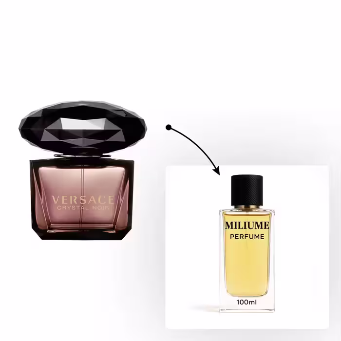 اسانس عطر Versace Crystal Noir برند kpf - کد 2749 - ورساچه کریستال نویر 100ML - میلیوم پرفیوم
