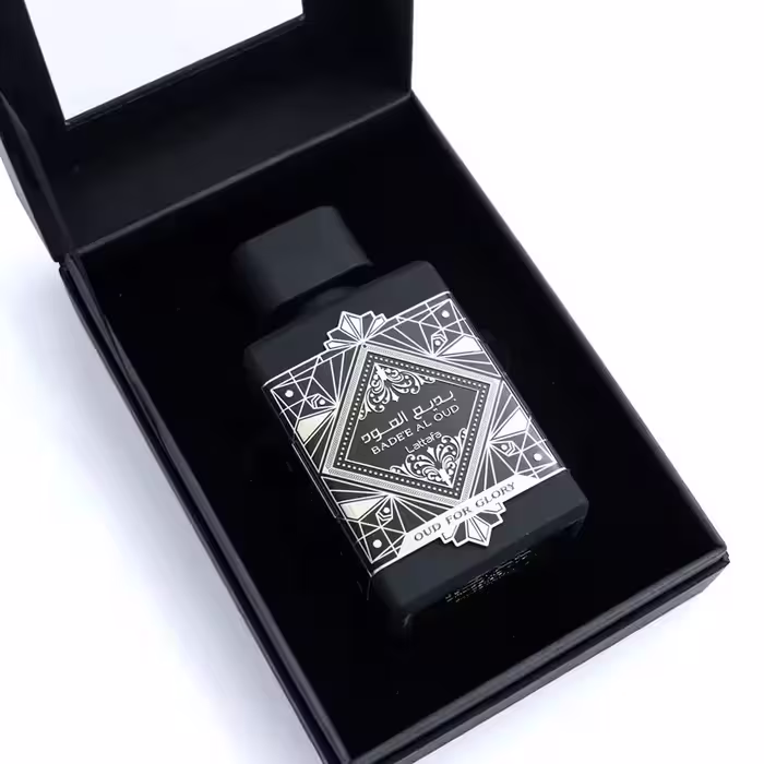 ادکلن لطافه بدیع العود عود فور گلوری مشکی اصلی Lattafa OUD FOR GLORY حجم 100میل 91785