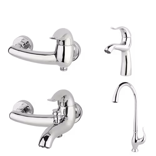 ست شیرآلات راسان مدل اکتاو