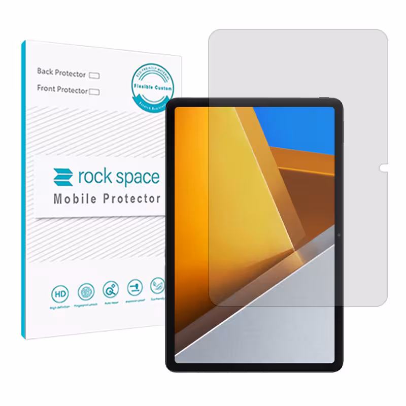 گلس تبلت شیائومی Poco Pad مدل نانو هیدروژل شفاف برند راک اسپیس کد XL