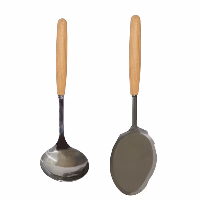 سرویس کفگیر و ملاقه 2 پارچه مدل 2021WO-20 | کالا مکس