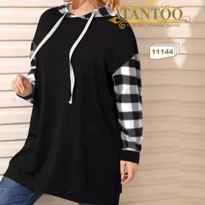 هودی کلاهدار سایز بزرگ