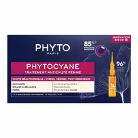 قیمت و خرید سرم ریزش مو زنانه فیتو مدل PHYTOCYANE REACTIONAL HAIR TREATMENT اورجینال