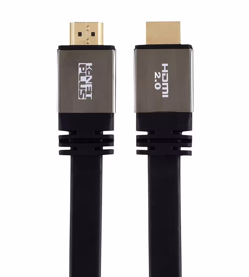 کابل HDMI 2.0 Flat کی نت پلاس مدل KP-HC163 به طول 10 متر