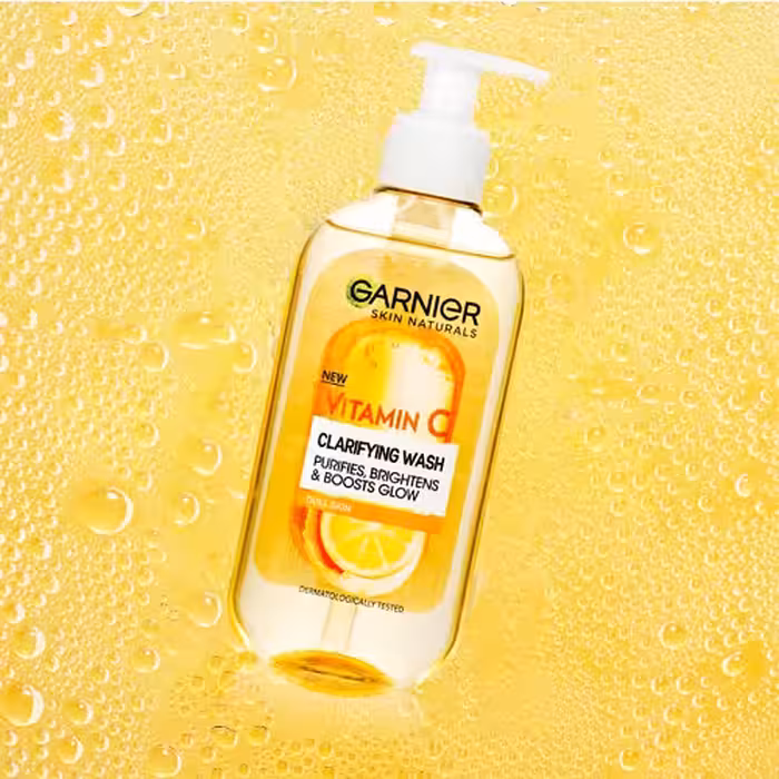 ژل شستشوی صورت ویتامین سی گارنیر | 200 میلی لیتر
