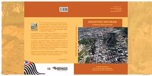 خرید و دانلود نسخه کامل کتاب Desastres Naturais: Conhecer para prevenir