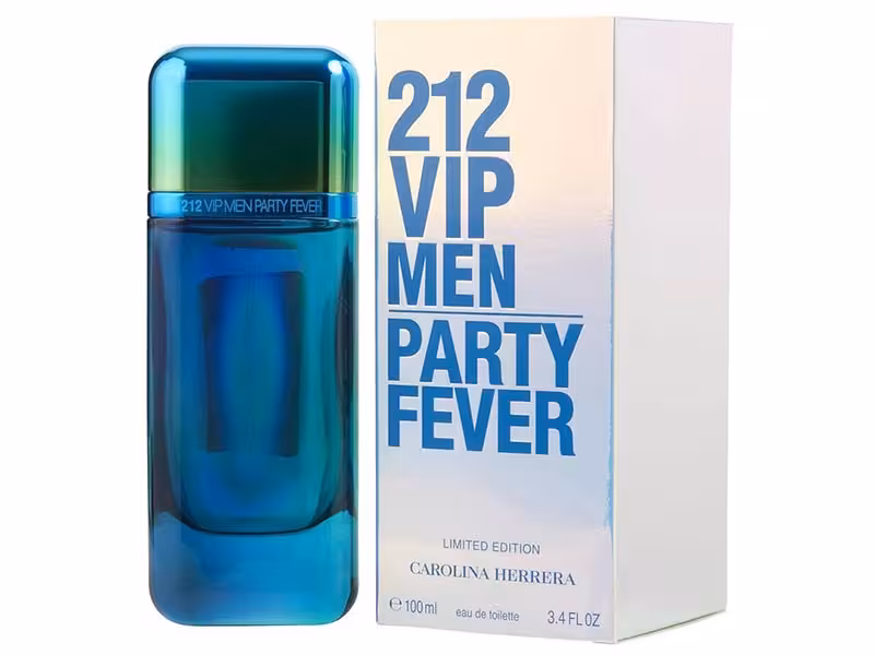 عطر و ادکلن مردانه کارولینا هررا 212 وی آی پی من پارتی فور 212 vip party fever