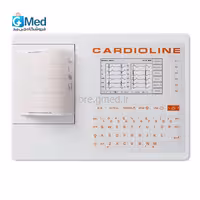 نوار قلب 6 کاناله برند Cardioline مدل 100S، ساخت ایتالیا
