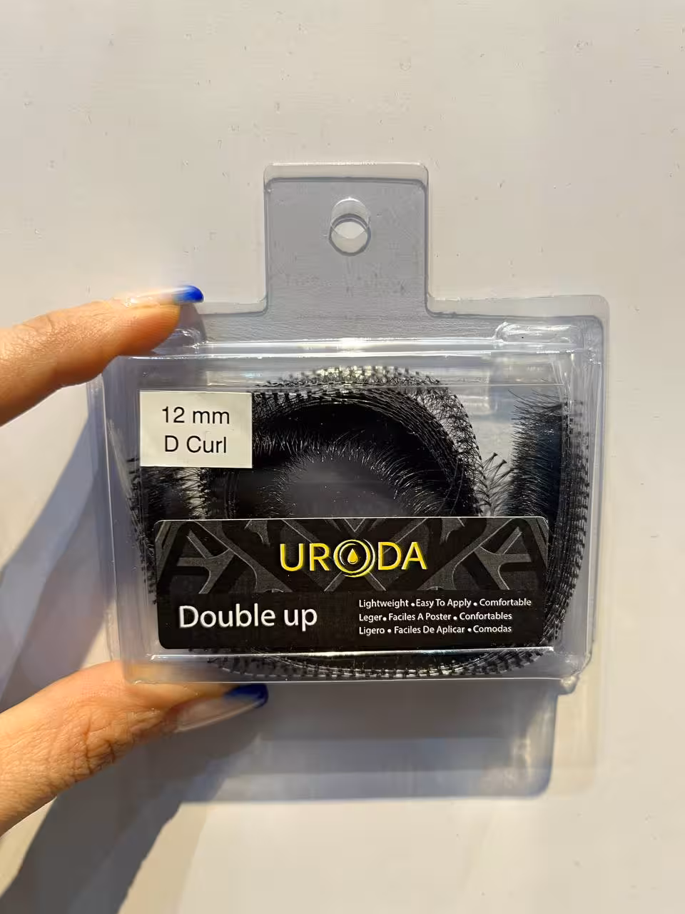 مژه مصنوعی ریلی ریسه ای ارودا URODA سایز L-12 دونه ای