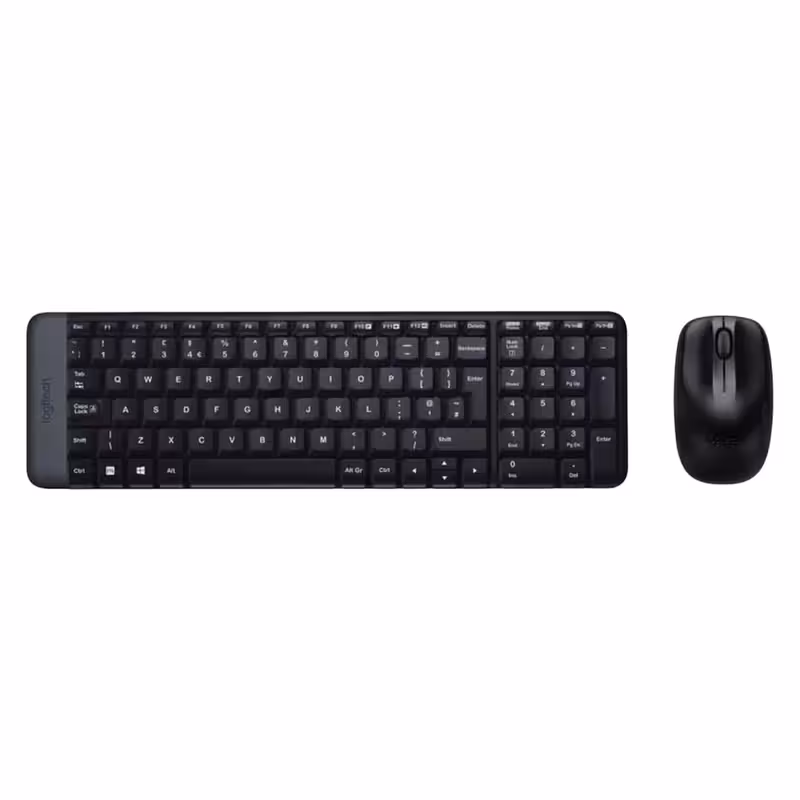 کیبورد و ماوس بیسیم لاجیتک مدل MK220