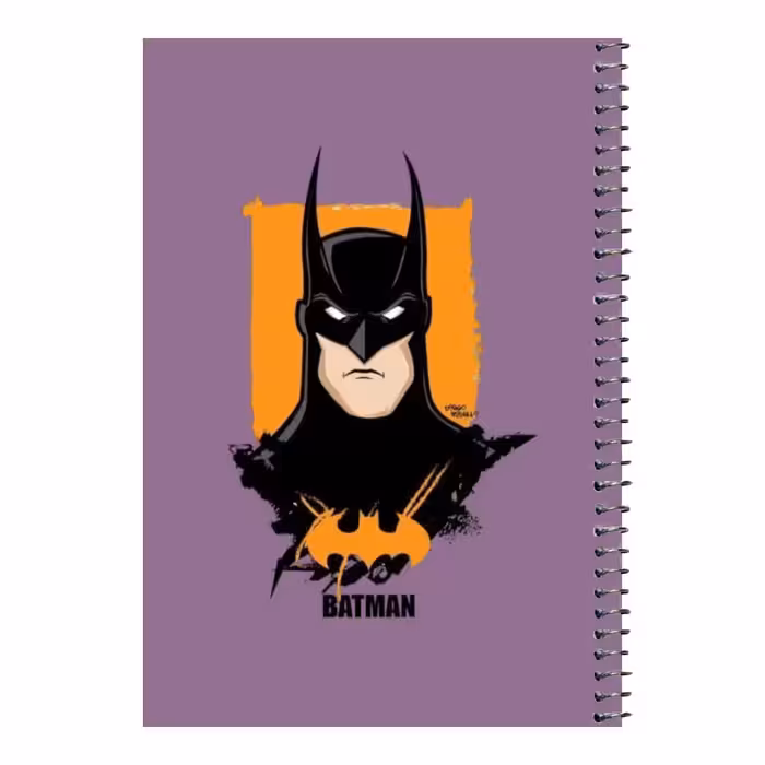 دفتر مشق 80 برگ اس جی مدل بتمن کد 13