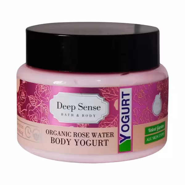 کرم ژل آبرسان بدن گلاب انواع پوست دیپ سنس 250 میلی لیتر Deep Sense